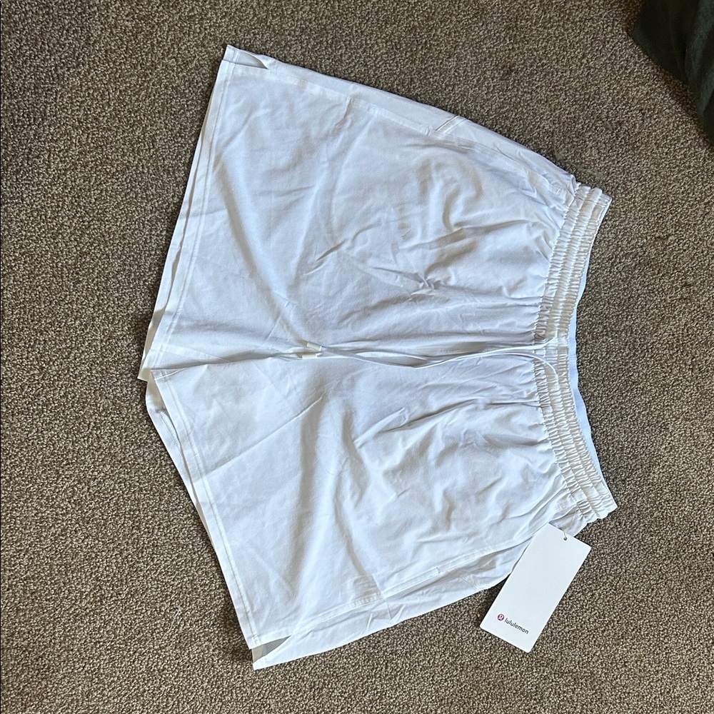 White Women's Lululemon Shorts